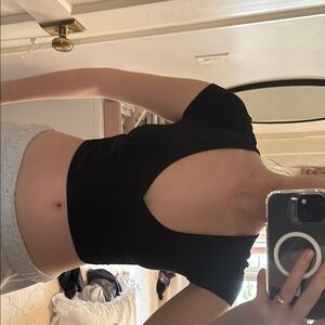 Black garage t shirt (small)